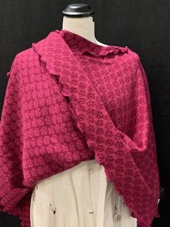 Lång Poncho Visbyrosen